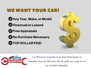 Remove Your Scrap Car Get Cash For Cars In Australia