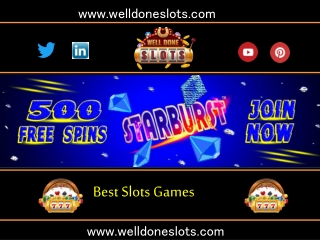 Best Online Slot Sites UK - Well Done Promotions