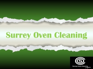 Surrey Oven Cleaning