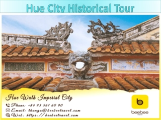 Hue City Historical Tour
