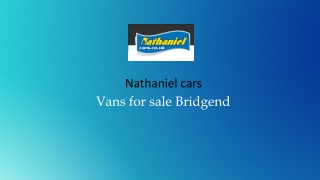 Looking for the best vans for sale in Bridgend?