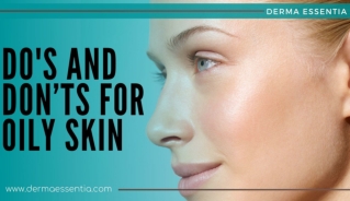 Do's and Don’ts for oily Skin with Sunscreen Gel