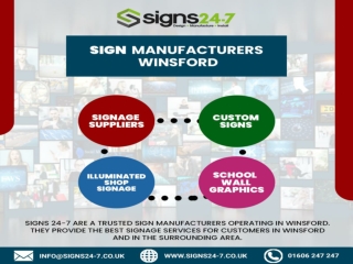 Sign Manufacturers Winsford