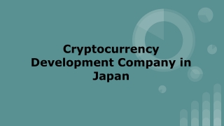 Cryptocurrency Development company in Japan