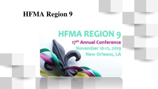 HFMA Region 9