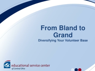 From Bland to Grand Diversifying Your Volunteer Base