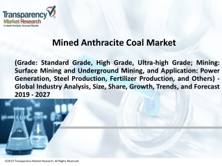 Mined Anthracite Coal Market