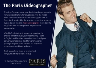 The Paris Videographer