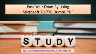 Unique Tips For Microsoft 70-778 Dumps PDF Exam