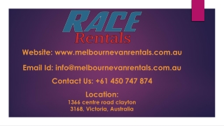 Get Cheapest Refrigerated Van Hire in Melbourne