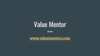 ValueMentor's Overview