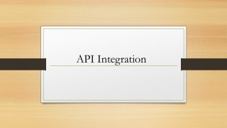 Third Party API & System Integration Services