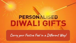 This Diwali, carry your Festive Feel in a different way!