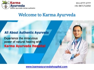 Chronic kidney disease treatment in Ayurveda