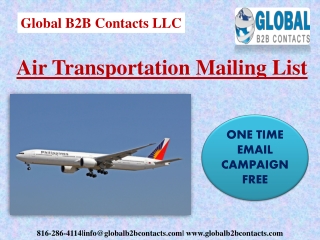Air Transportation Mailing List