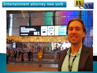 Entertainment attorney new york