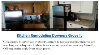 Kitchen Remodeling Downers Grove IL