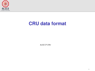 CRU data format