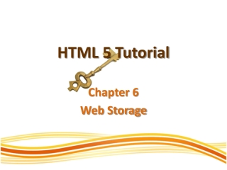 HTML 5 Tutorial