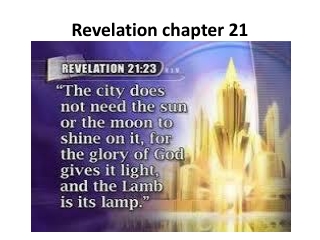 Revelation chapter 21