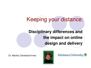 Keeping your distance: