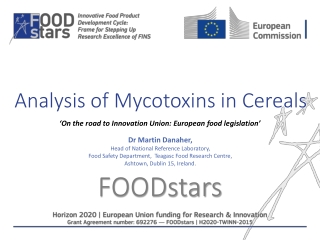 Analysis of Mycotoxins in Cereals