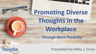 Promoting Diverse Thoughts in the Workplace