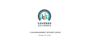 PLAN MANAGEMENT ADVISORY GROUP