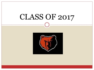 CLASS OF 2017