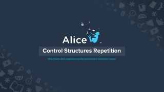 Control Structures Repetition