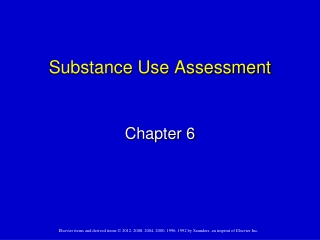 Substance Use Assessment