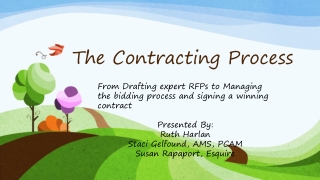 The Contracting Process