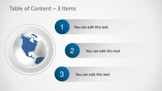 Table of Content – 3 Items