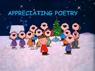 APPRECIATING POETRY