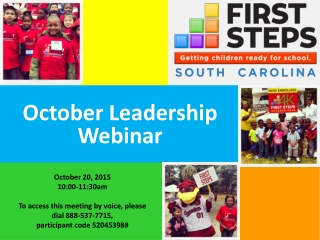 October Leadership Webinar