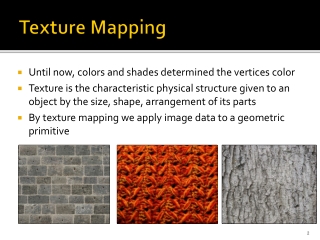 Texture Mapping