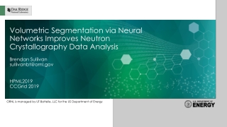 Volumetric Segmentation via Neural Networks Improves Neutron Crystallography Data Analysis