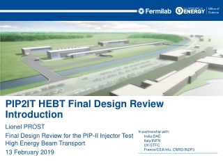 Lionel PROST Final Design Review for the PIP-II Injector Test High Energy Beam Transport