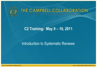 C2 Training: May 9 – 10, 2011