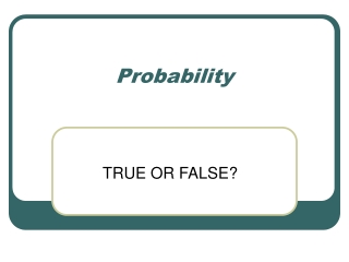 Probability