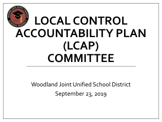 Local Control Accountability Plan (LCAP) Committee