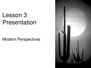 Lesson 3 Presentation