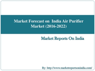 Market Reports On India