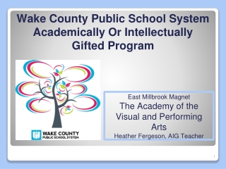 Wake County Public School System Academically Or Intellectually Gifted Program