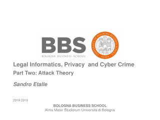 Legal Informatics, Privacy  and Cyber Crime