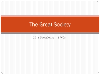 The Great Society