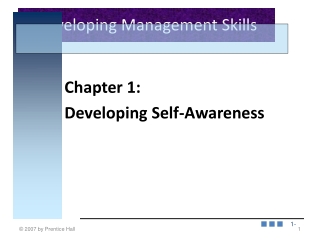 Developing Management Skills