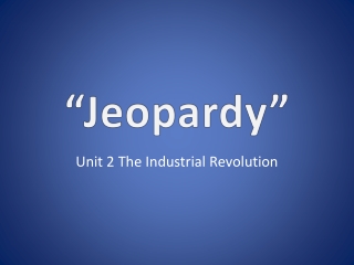 “Jeopardy”