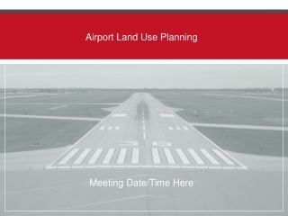 Airport Land Use Planning