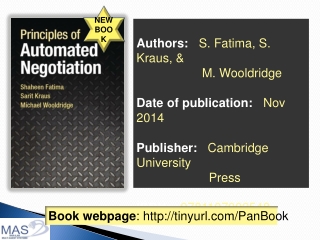 Authors: S. Fatima, S. Kraus, &amp; M. Wooldridge